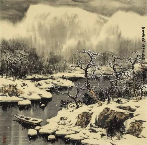  雪韵禅心,一尘不染解读赵春秋冰雪山水之净