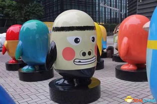  深圳腾讯大厦惊现70只巨人版qq企鹅画风太辣眼睛