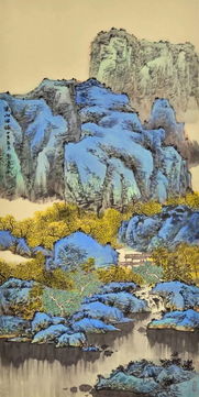  客厅挂山水基业长青,财运两旺