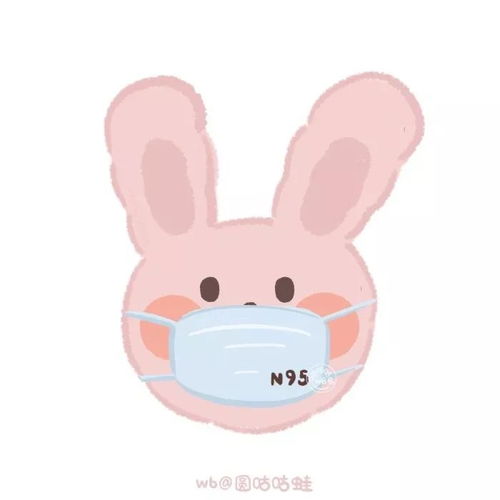  抖音超火的口罩情侣头像