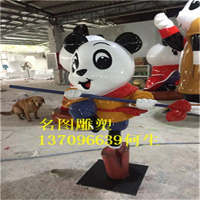  佛山玻璃钢雕塑定制厂玻璃钢卡通动物雕塑-黄页88网