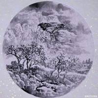  山水画头像微信头像图片大全