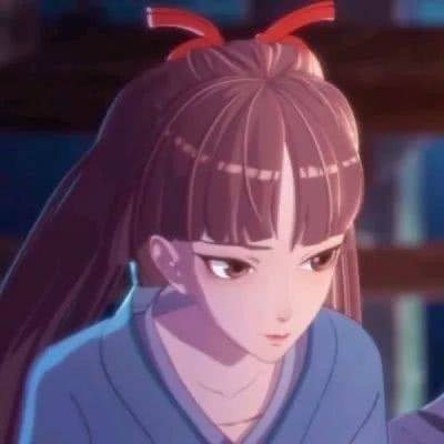  情头动漫一男一女高冷二次元高冷系cp头像一对