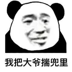  熊猫头大爷系列表情包