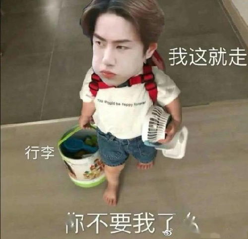 来一波王一博搞笑表情包分享出自mtjj们的神之p图