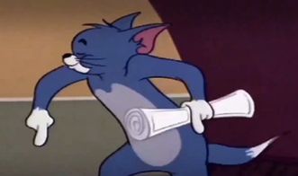  猫和老鼠猫拿报纸走路是那一集