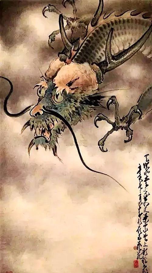  龙年快过去了,来看看国画中的龙