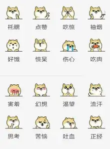  谁知道微信里面小肥柴第一个表情包的含义