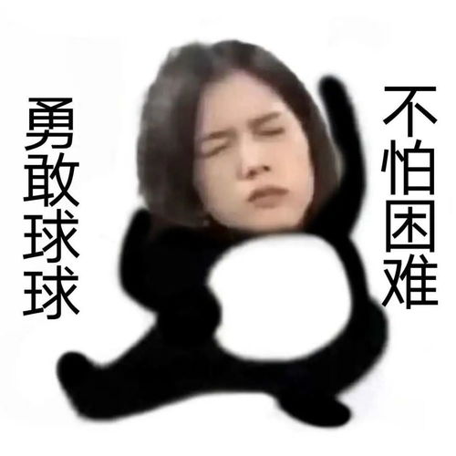  勇敢球球,不怕困难金智秀jisoo表情包