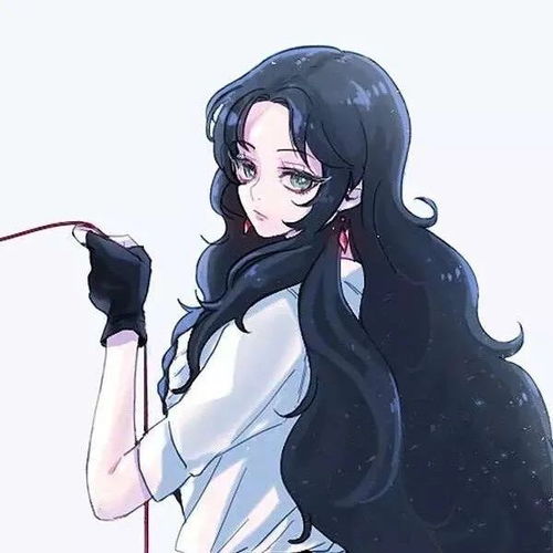  2021最火微信qq简单可爱呆萌霸气高冷仙女生闺蜜头像新年最潮动漫二次元情侣头像