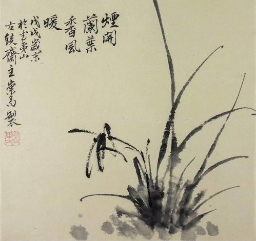  90幅国画精品梅兰竹菊超好素材,果断收藏梅花兰花郑板桥