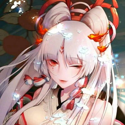  动漫女头古风唯美所爱隔山海卡通动漫头像我要个性网