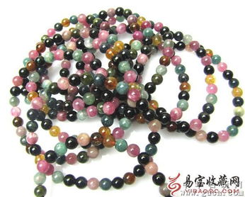  正品天然巴西碧玺手链女款天然水晶手链旺夫转运6mm