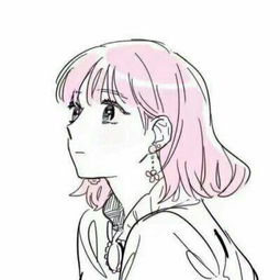  手绘短发女生精致头像彩绘短发女生头像图片大全