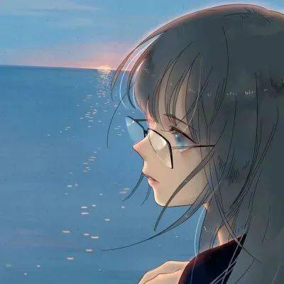 星空动漫头像女生头像云