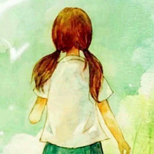  清新森系漫画爱人