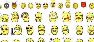  鸭子qq表情