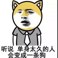  单身太久会变成一条狗表情包恶搞单身狗表情包下载乐游网游戏下载