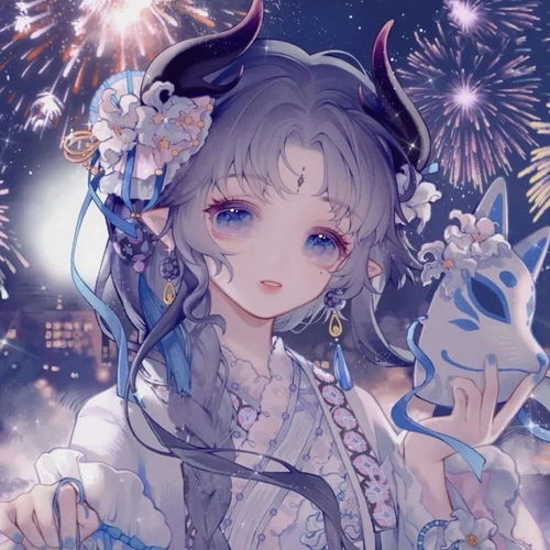  古风动漫女头你眸中有一个宇宙