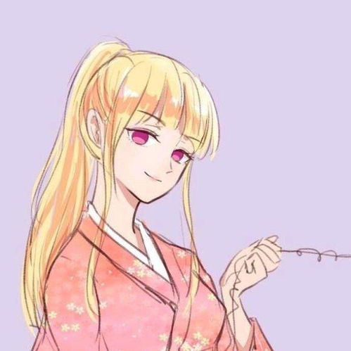 可爱头像女生卡通可爱图