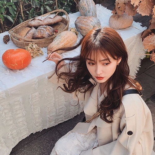  温柔甜美系女生头像