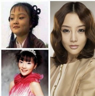  童星长大惊人变化杨幂朴信惠变美