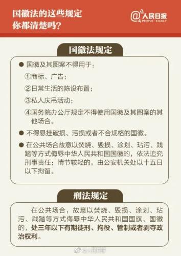  微信头像使用国旗违法警方辟谣