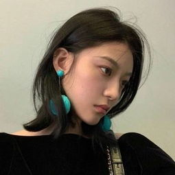  女士短发的微信头像女人最适合的微信头短发像