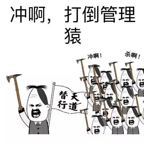  替天行道冲啊,打倒管理猿