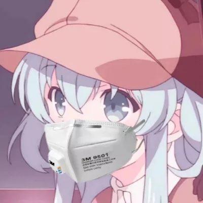 头像戴口罩放假