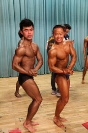  清华大学举办健美比赛学霸变身肌肉男