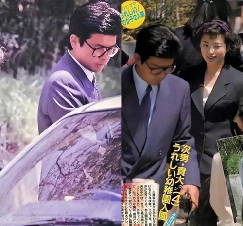  山口百惠夫妇每次出街都穿得洋气,情侣装搭配得文雅大气西装衬衫连衣裙白西装网易订阅
