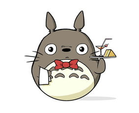 可爱头像龙猫