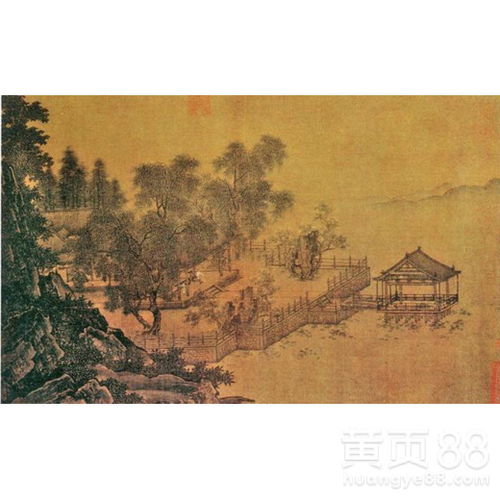  国内刘松年字画快速交易公司-黄页88网