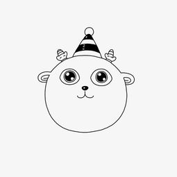  手绘动物头像插画图片素材其他格式下载动漫人物大全