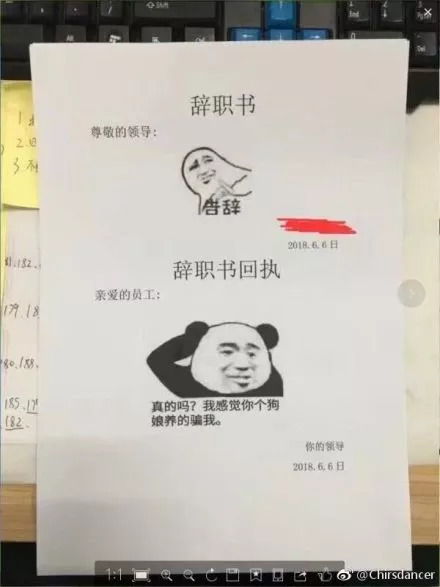  每日一冷老板问我为什么要辞职,我竟然无言以对