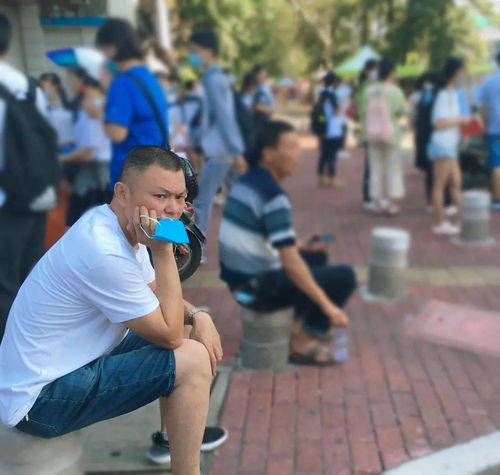  直击漳州高考加油吧,少年们