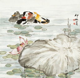  中国画家萧朗国画作品欣赏