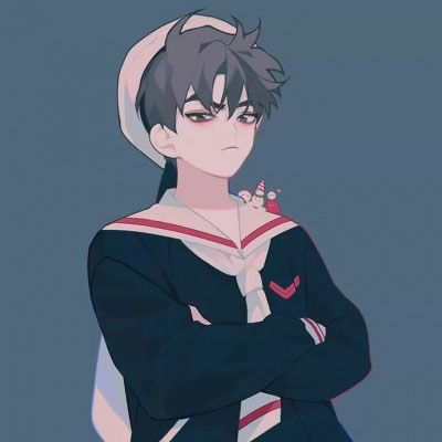  高冷动漫男头高清头像二次元头像男高冷帅气网图