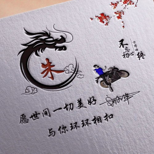  二十多款高清质感签名头像已做好,个性微信姓氏头像,等你来带走