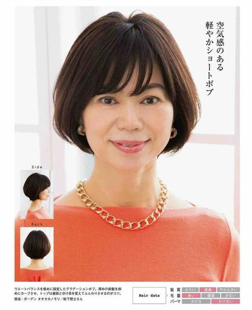  5060岁的女人,夏天剪这4种短发,显年轻又气质