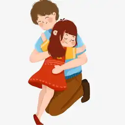  两个拥抱的小孩免抠素材图片免费下载高清psd千库网图片编号10269682