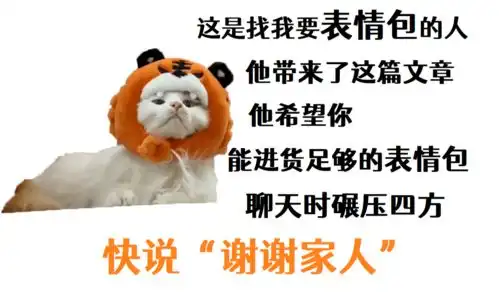  手机上交藏了一年的表情包