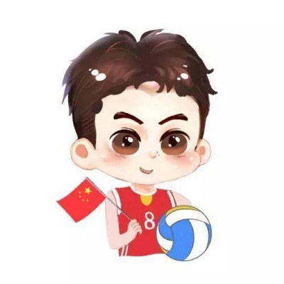  关于国庆动漫情侣头像超萌版手拿五星红旗一男一女