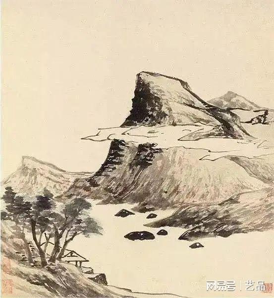  王綦山水田园册田园山水小品,雅致清新