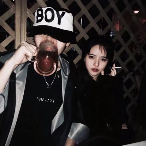 情侣头像一男一女真人版