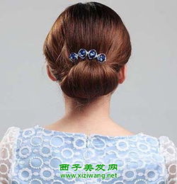  中年女性头发少如何盘发好看