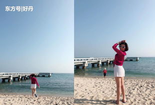  永强妈赵海燕晒海边美照大秀美腿,时髦造型和戏里反差太大