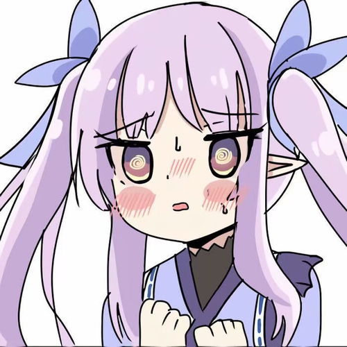  动漫女头17可爱头像