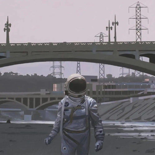  宇航员头像背景